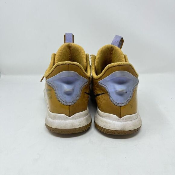 Nike Lebron Witness 5 Basketball Shoes Wheat Lace-Up Youth Boys' 7Y US - Picture 8 of 14